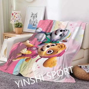 لا موك مخصصة أزياء لطيف الأميرة طفل الفتيات المطبوعة أفخم رمي بطانية غرفة نوم أريكة السفر صوف الفانيلا بطانية - Product Image 2