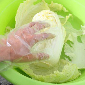 Disposable Gloves Transparent 0.0125mm Thickness For Beauty Hairdressing Food Use Wholesale - Product Image 2