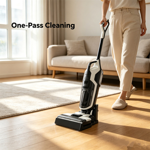 Nettoyeur de tapis portable 12KPa personnalisé, auto-nettoyant et auto-séchant, pour sols humides et secs - Product Image 1