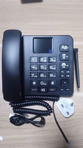<span class=keywords><strong>Dual</strong></span> <span class=keywords><strong>SIM</strong></span>-kaarten GSM-desktoptelefoon Draadloze telefoon 2G met SOS en foto-oproepfunctie - Product Image 4