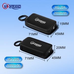 Batería Externa Portátil OEM Personalizada para Llavero, Mini Batería de Emergencia de 2000 mAh/4000 mAh, Salida de 10 W, Regalo - Product Image 2