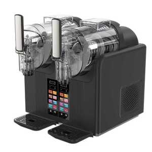 Máquina de Granizados Automática Multifunción con <span class=keywords><strong>Dos</strong></span> Tanques de 4L/135oz, No Requiere Hielo, para Bebidas Congeladas - Product Image 3