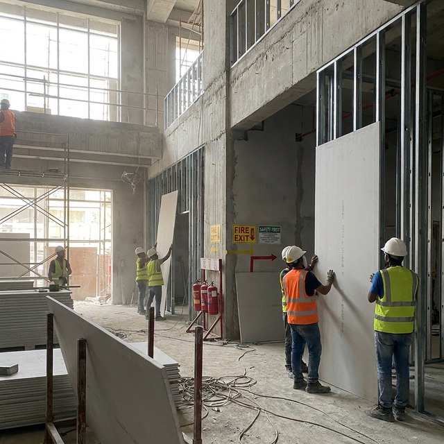 Xinhang XH-CSB-FIRE-PRO1 Fireproof 5+ Year Warranty Calcium Silicate Board Waterproof Sound Insulation Interior Wall Partition