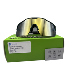 <span class=keywords><strong>2026</strong></span> 선글라스 디자이너 UV400 오버사이즈 자전거 모터 안경 남녀 야외 UV 보호 스포츠 선글라스 - Product Image 1