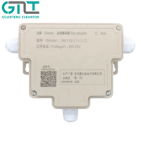 Décodeur de signal de bus C NKT12 (1-1) pour ascenseur Derin, module d'interphone de communication à cinq parties, réglage par commutateur DIP, max. 59 pièces pour ascenseur
