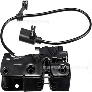 Verrou de capot moteur Audi 8K0 823 509 8T0 823 509, pièce de rechange en métal noir - Product Image 1