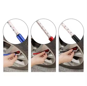 Jauge de pression des pneus publicitaire personnalisée avec logo imprimé – Stylo manomètre pour voiture, moto, camion - Product Image 3