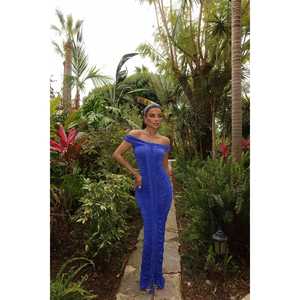 Robe de soirée élégante Saks Naselinta - Product Image 2