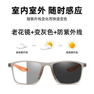 Nouvelles lunettes de sport ultralégères, monture PC, blocage de la lumière bleue, verres à changement de couleur pour activités de plein air - Product Image 2