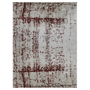Alfombra de suelo acrílico hecha a mano con estampado abstracto: imprescindible para alfombras y alfombras de lujo para decoración del hogar - Product Image 1