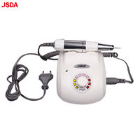 Machine à ongles électrique professionnelle 3500 tr/min, faible bruit, corps en plastique, prise US, équipement de manucure multifonctionnel