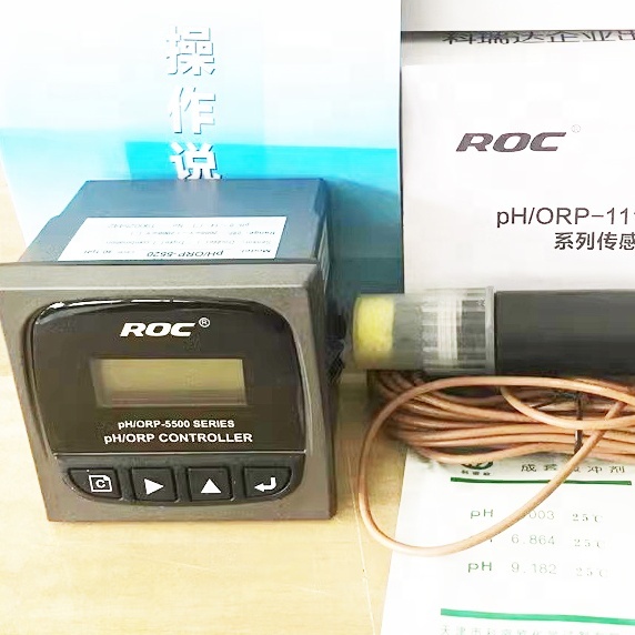 Industrial Online Digital ph Controller Orp Meter Monitor Water Temp 5500 for Water Conductivity System