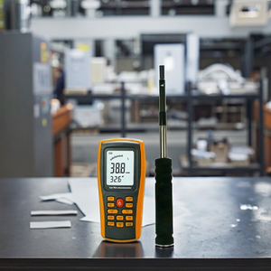 เครื่องวัดความเร็วลมแบบลวดร้อน TLEAD (AMF029)-อิเล็กทรอนิกส์ 220V ป้องกันน้ำและฝุ่นระดับ IP55 ความแม่นยำ 0.001 เมตร/วินาที - Product Image 5