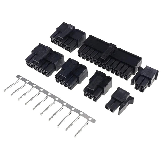 FUGANG Connector 43025 PA66 Shell MX30 Hole Seat Small HX30002/43020 Electrical ROHS Phosphor Bronze 120V Male/Female