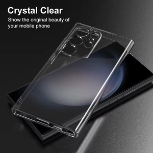 Nouveau Offre Spéciale accessoires mobiles coque de téléphone en TPU souple coque arrière en <span class=keywords><strong>acrigel</strong></span> antichoc pour Galaxy S24 Ultra housse - Product Image 3