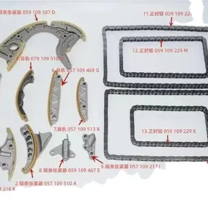 KUSIMA зубчатый натяжитель цепи Ремонтный комплект для AUDI Q7 3,0 T Дизель CAS