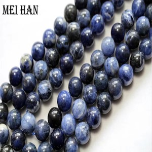Perles en pierre naturelle de <span class=keywords><strong>sodalite</strong></span> bleue lisse de 6 mm, 8 mm, 10 mm en vrac pour la fabrication de bijoux, la création ou les cadeaux - Product Image 4