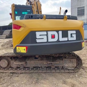 รถขุดไฮดรอลิกแบบตีนตะขาบ SDLG E6135F มือสอง คุณภาพสูง ผลิตในจีน น้ำหนัก 13 ตัน พร้อมเครื่องยนต์และปั๊มยันมาร์ ขาย - Product Image 4
