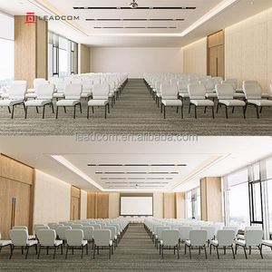 Sillas Apilables para <span class=keywords><strong>Iglesia</strong></span> Leadcom L-M04 con Acolchado <span class=keywords><strong>de</strong></span> Espuma, Sillas Metálicas Enlazables para Escuela, Sinagoga, <span class=keywords><strong>Oración</strong></span> y Culto - Product Image 5