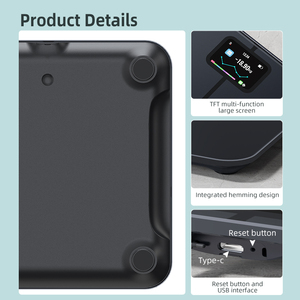 Balance professionnelle à bio-impédance avec écran TFT Bluetooth, 25 paramètres corporels, technologie BIA, balance de salle de bain sans fil pour le poids corporel - Product Image 5