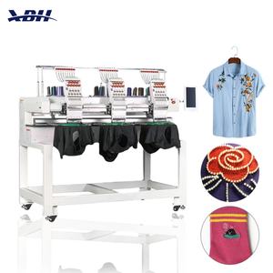 Machine à broder automatique multi-aiguilles Sing 2 4 6 têtes EM-1010 pour broderie 3D sur casquettes, T-shirts et bandes plates, machine à broder informatisée - Product Image 5
