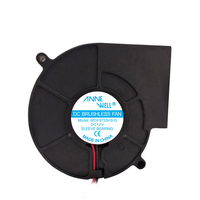 Ventilateurs soufflants DC WDF 97*97*33mm, roulement à manchon 9733mm, 12V 3000RPM 19.05CFM, haute pression d'air pour refroidissement de copieurs et caisses enregistreuses