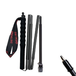 Bastones de Trekking Plegables de 5 Secciones de Fibra de Carbono Ultraligeros Okhealing, Acabado Negro Mate, Equipo de Senderismo - Product Image 2