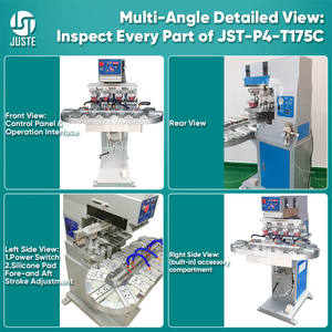 Imprimante tampon à coussin de transfert de 4 couleurs, grande surface <span class=keywords><strong>en</strong></span> silicone, 15 <span class=keywords><strong>cm</strong></span> x 50 <span class=keywords><strong>cm</strong></span>, pour sandales, verre, seringues, ballons - Product Image 6