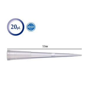 ปลายปิเปต WATSON แบบกรอง ขนาด 20 ลิตร ความยาว 53 มม. สำหรับใช้ในห้องปฏิบัติการ - Product Image 1