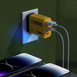 Caricatore Multiporta a Ricarica Rapida 240W, <span class=keywords><strong>2</strong></span> USB + 3 Type <span class=keywords><strong>C</strong></span>, Compatibile con iPhone 16/15 Pro, Adattatore con Tecnologia GaN - Product Image 6