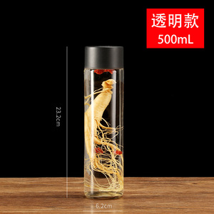 Bouteille en verre transparente de 350 ml, 375 ml, 750 ml avec logo OEM, pour limonade, jus de gingembre pétillant, bière, <span class=keywords><strong>eau</strong></span> <span class=keywords><strong>VOSS</strong></span>, avec bouchon, brosse et impression sérigraphique - Product Image 4