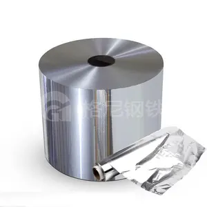 Sac conteneur en papier d'aluminium Matière première 1024 8011 8079 Emballage médical de cuisine Petit laminoir en papier d'aluminium