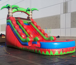 Núi Khổng Lồ Dài Thành Phố Ngoài Trời Trò Chơi Thương Mại Inflatable Slide Inflatable Thành Phố Trượt Nước - Product Image 5
