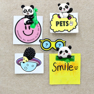 Lot de 20 épingles murales en métal Panda et Hérisson pour décorations murales créatives et tableaux en feutre - Product Image 4