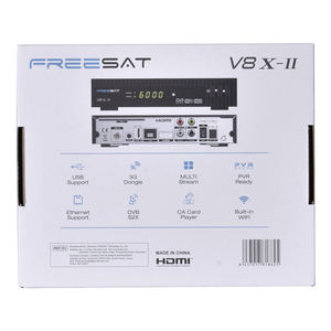 Freesat <span class=keywords><strong>V8</strong></span> Receptor de Satélite con WiFi, Receptor de TV Digital con WiFi, H.265 HE + VC, 1080 V, 2 Unidades, 2 Unidades, 2 Unidades, 2 Unidades, 2 Unidades, 2 Unidades - Product Image 3
