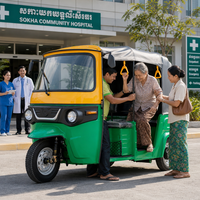 Tricycle Électrique 2690 x 1300 x 1840 mm Moteur 4000W pour le Transport de Passagers et de Marchandises en Asie du Sud-Est – Fournisseur pour Acheteurs et Distributeurs