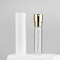 8ml 10ml 15ml Bouteille de parfum de voyage blanche avec atomiseur