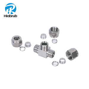 מחבר תלת-כיווני מרותך שטוח מפלדת אל-חלד 304, מחבר צינורות שמן בלחץ גבוה מרותך בקצה - Product Image 5