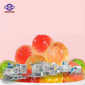 Удобная работа, большая емкость, контролируемая сервоприводом, малая питция, Витаминное желе, мармелад, мягкая машина для производства конфет, производственная линия - Product Image 1