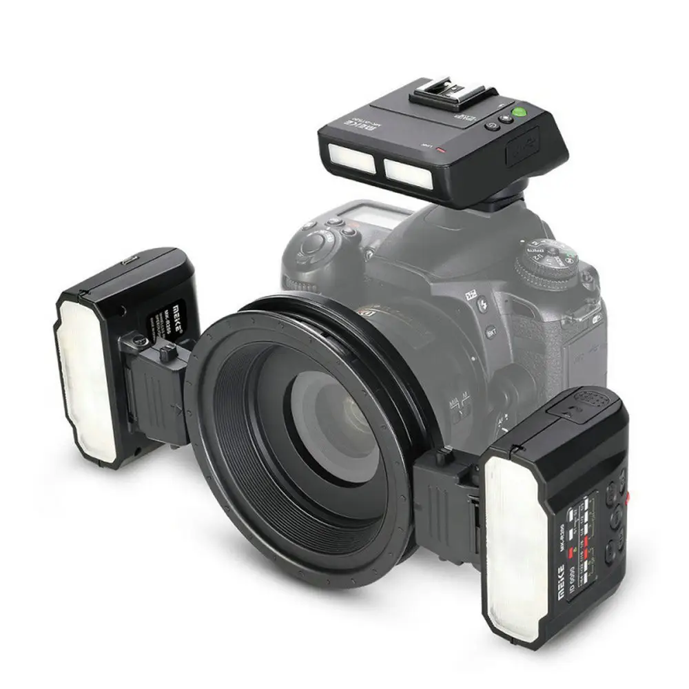 MK-MT24 Double head flash Nikon Canon macro Dental SLR camera for dental macro photography
