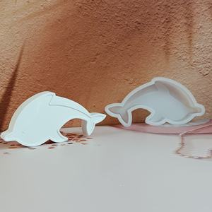 Handmade Eco-Friendly <b>Resin</b> Art Storage <b>Molds</b> PC Ins Dolphins Ornaments Ceramic & Crystal Silicone Cake Tools S1402 - Product Image 2