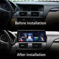 Personnalisation OEM et ODM pour BMW X3 F25 X4 F26 CIC/NBT (2011-2017) Système Linux 10.25/12.3" Autoradio, Android Auto CarPlay BT
