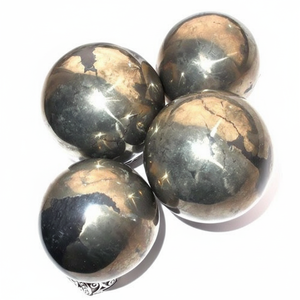 Esfera de Cristal de Pirita Natural al por Mayor, Bola de Piedra Curativa Tallada de 2 Pulgadas para Energía, Feng Shui, Decoración del Hogar, Amor - Product Image 2
