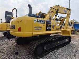 Excavadora de cadenas Komatsu PC240 usada, 24 toneladas, capacidad de cazo de 1.3m, bomba principal, caja de cambios, engranajes, rodamientos, buena calidad, precio económico - Product Image 5