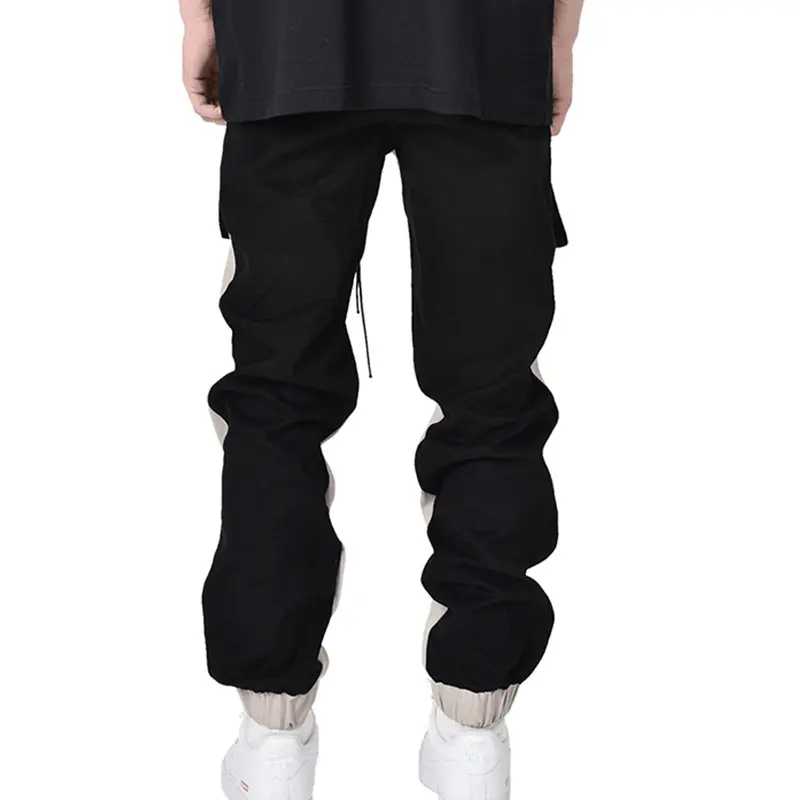 Spring 2023 Men's Slacks Baggy Plus Size Stylish Multi-bag Overalls Jogging Pants With Bunched Feet