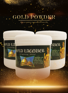 Pintura en Aerosol Dorada Superbrillante de 1000g, Laca Dorada 24K, Laca con Lámina de Oro, Pintura Dorada a Base de Agua, Buda - Product Image 5
