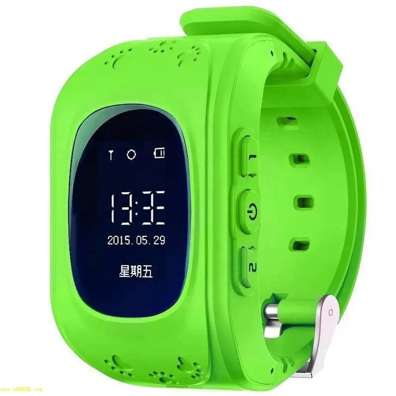 Hot LCD Screen LBS Q50 Smart Watch GPS Finder Children Location SOS Call Electronic Baby Kids Watches Q50