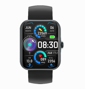 Vente chaude Au Détail Sports Fitness <span class=keywords><strong>Montre</strong></span> Intelligente 1.83 Pouces TFT Affichage IP68 En Acier Inoxydable BT Appel Sommeil Tracker Magnétique - Product Image 2