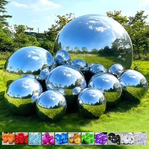 Custom Large PVC Inflatable Mirror Ball <b>Balloon</b> With UV Printing for Event Decoration <b>Customized</b> Inflatable Mirror Ball <b>Balloon</b> - Product Image 3
