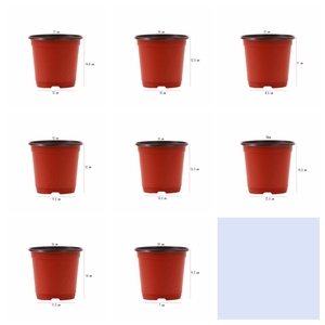 <span class=keywords><strong>Maceta</strong></span> de Plástico de Dos Colores, Gruesa, para Plantas Suculentas y Semillas, de Alta Calidad, en Varios Tamaños - Product Image 2